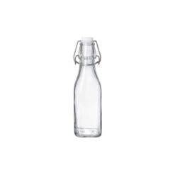 4x Flasche Mit Bügelverschluss 250ml SWING In Transparent -Einrichtungsgeschäft butlers 4x flasche mit bugelverschluss 250ml swing in transparent 2