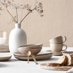 4x Schale 390ml FINCA In Beige -Einrichtungsgeschäft butlers 4x schale 390ml finca in beige 6