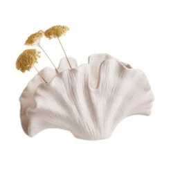 Deko-Objekt Blatt Höhe 21cm GINKGO In Creme 9 Deko-Objekt Blatt Höhe 21cm GINKGO In Creme -Einrichtungsgeschäft butlers deko objekt blatt hohe 21cm ginkgo in creme 2