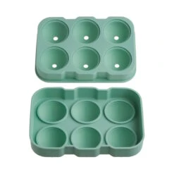 Eiswürfelform XXL 6 Eisbälle COOL DOWN In Salbei -Einrichtungsgeschäft butlers eiswurfelform xxl 6 eisballe cool down in salbei 4