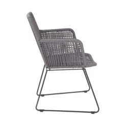 Gartensessel CORDÉE In Dunkelgrau -Einrichtungsgeschäft butlers gartensessel cordee in dunkelgrau 4