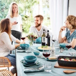 Geschirr-Set Zum Dinner 12-tlg. DE LA ROYA In Blau -Einrichtungsgeschäft butlers geschirr set zum dinner 12 tlg de la roya in blau 10