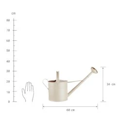 Gießkanne 8l ZINC In Beige -Einrichtungsgeschäft butlers giesskanne 8l zinc in beige 3