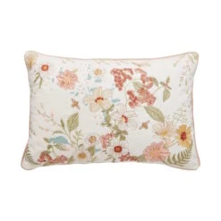 Einrichtungsgeschäft 27 Kissen Blumen L 60 X B 40cm COTTON VELVET In Bunt