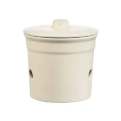 Knoblauchtopf Ø 14 Cm MRS. WINTERBOTTOM'S In Creme -Einrichtungsgeschäft butlers knoblauchtopf o 14 cm mrs winterbottoms in creme 2