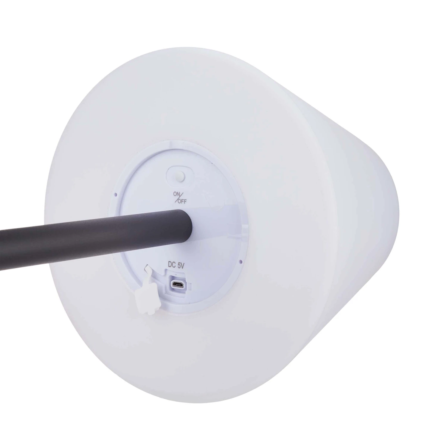 Outdoor Solar-Tischleuchte Mit Farbwechsel LIGHT UP In Schwarz-Weiß 9 Outdoor Solar-Tischleuchte Mit Farbwechsel LIGHT UP In Schwarz-Weiß – Bild 7