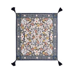 Picknickdecke L 175 X B 154cm BETWEEN FLOWERS In Dunkelblau -Einrichtungsgeschäft butlers picknickdecke l 175 x b 154cm between flowers in dunkelblau 2