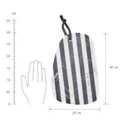 Schneidebrett Organisch Marmor L 30 X B 20cm MARBLE In Schwarz-Weiß -Einrichtungsgeschäft butlers schneidebrett organisch marmor l 30 x b 20cm marble in schwarz weiss 2