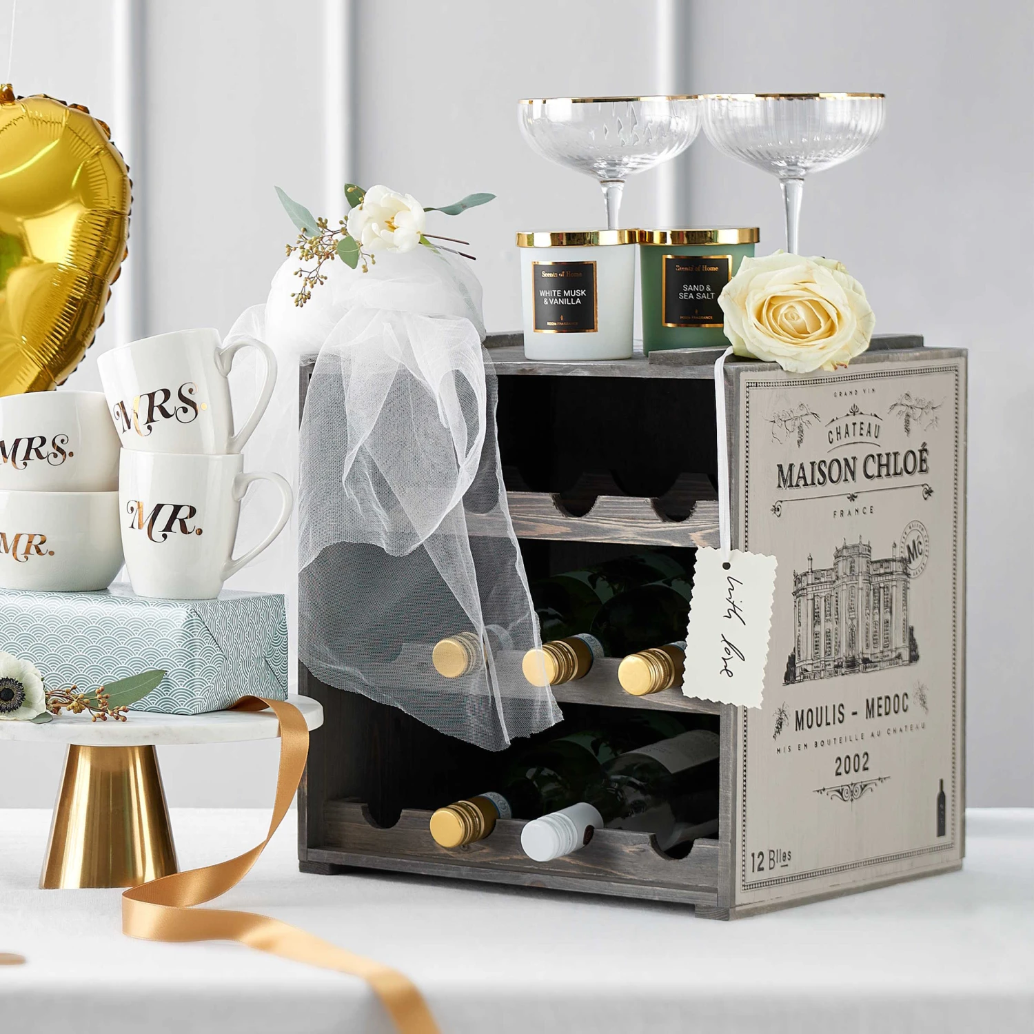 Weinregal VINOTHEK In Hellgrau 4 Weinregal VINOTHEK In Hellgrau – Bild 2