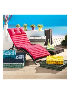 Sitzkissen "Pacifique" In Khaki -Einrichtungsgeschäft douceur dinterieur sitzkissen pacifique in khaki 1